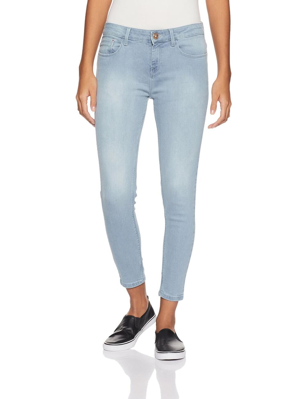 Jealous 21 Light Wash Blue Denim Hottie Ultra Slim Jeans Women's Size 31